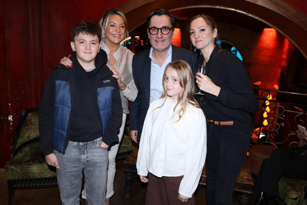 Exclusive - Olivier Dartigolles book launch - Paris Exclusive - Olivier Dartigolles, his wife Corinne and their Childs attend Olivier Dartigolles « Tout destin est cousu d’enfance » book launch organized by Five Eyes Production at Buddha Bar, in Paris, France, October 23, 2026. Photo by Jerome Domine ABACAPRESS.COM Paris France  Copyright: xDominexJerome ABACAx