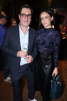 Exclusive - Olivier Dartigolles book launch - Paris Exclusive - Olivier Dartigolles and Agathe Auproux attend Olivier Dartigolles « Tout destin est cousu d’enfance » book launch organized by Five Eyes Production at Buddha Bar, in Paris, France, October 23, 2026. Photo by Jerome Domine ABACAPRESS.COM Paris France  Copyright: xDominexJerome ABACAx