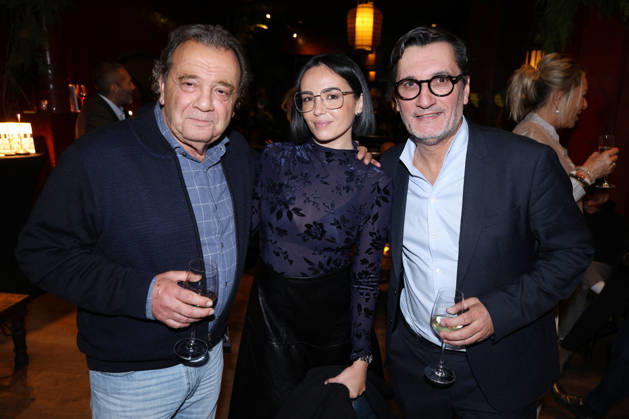 Exclusive - Olivier Dartigolles book launch - Paris Exclusive - Michel Mary, Olivier Dartigolles and Agathe Auproux attend Olivier Dartigolles « Tout destin est cousu d’enfance » book launch organized by Five Eyes Production at Buddha Bar, in Paris, France, October 23, 2026. Photo by Jerome Domine ABACAPRESS.COM Paris France  Copyright: xDominexJerome ABACAx
