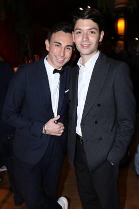 Exclusive - Olivier Dartigolles book launch - Paris Exclusive - Jordan De Luxe and Salim Bendjilani attend Olivier Dartigolles « Tout destin est cousu d’enfance » book launch organized by Five Eyes Production at Buddha Bar, in Paris, France, October 23, 2026. Photo by Jerome Domine ABACAPRESS.COM Paris France  Copyright: xDominexJerome ABACAx