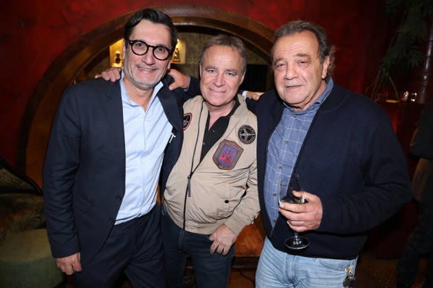 Exclusive - Olivier Dartigolles book launch - Paris Exclusive - Olivier Dartigolles, Fabien Lecoeuvre and Michel Mary attend Olivier Dartigolles « Tout destin est cousu d’enfance » book launch organized by Five Eyes Production at Buddha Bar, in Paris, France, October 23, 2026. Photo by Jerome Domine ABACAPRESS.COM Paris France  Copyright: xDominexJerome ABACAx