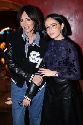 Exclusive - Olivier Dartigolles book launch - Paris Exclusive - Géraldine Maillet and Agathe Auproux attend Olivier Dartigolles « Tout destin est cousu d’enfance » book launch organized by Five Eyes Production at Buddha Bar, in Paris, France, October 23, 2026. Photo by Jerome Domine ABACAPRESS.COM Paris France  Copyright: xDominexJerome ABACAx