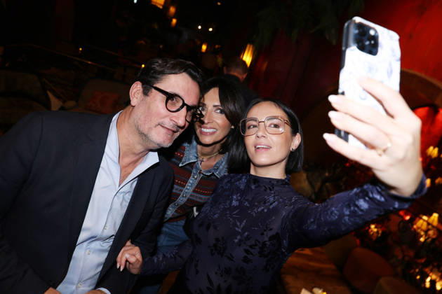 Exclusive - Olivier Dartigolles book launch - Paris Exclusive - Olivier Dartigolles, Géraldine Maillet and Agathe Auproux attend Olivier Dartigolles « Tout destin est cousu d’enfance » book launch organized by Five Eyes Production at Buddha Bar, in Paris, France, October 23, 2026. Photo by Jerome Domine ABACAPRESS.COM Paris France  Copyright: xDominexJerome ABACAx