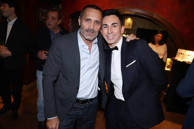 Exclusive - Olivier Dartigolles book launch - Paris Exclusive - David Setrouk and Jordan De Luxe attend Olivier Dartigolles « Tout destin est cousu d’enfance » book launch organized by Five Eyes Production at Buddha Bar, in Paris, France, October 23, 2026. Photo by Jerome Domine ABACAPRESS.COM Paris France  Copyright: xDominexJerome ABACAx