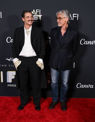 Pedro Pascal, Guest, Tony Gilroy at arrivals for BEHEMOTH! Premiere at AFI FEST presented by Canva, TCL Chinese Theatre, Hollywood, CA, October 23, 2026. Photo By: Michael Mattes Everett Collection BEHEMOTH! Premiere at AFI FEST presented by Canva PUBLICATIONXNOTxINxCANxCHNxFRAxITAxJPNxNORxPOLxRUSxESPxUKxUSA