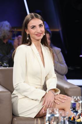 Ekaterina Leonova, dancer, guest on the NDR Talk Show; photo op on October 23, 2026, at the Hamburg Lokstedt television studio prior to the broadcast on NDR Television s Channel 3