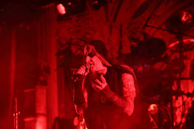 Stian Tomt Shagrath Thoresen of the band Dimmu Borgir at a concert at the Columbiahalle in Berlin, October 23, 2026 Behemoth Dimmu Borgir Concert Berlin