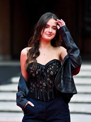 IPA90113809 - Rome, 2026 Film Festival Evening 12. Red Carpet: LARA AWARD. Pictured: Alma Teresa Giardina  Copyright: xMaurizioxD Avanzox xPoolxRomaxFilmxFestx2026x IPA90113809
