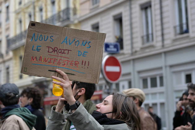 Yellow Vests Protest Act II In Lyon Yellow Vests Protest Act II In Lyon, France on October 24, 2026. Photo by ABACAPRESS.COM Lyon France  Copyright: xABACAx