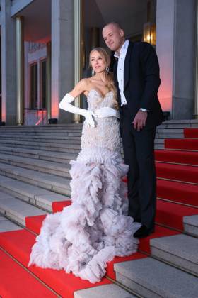 Leipzig Opera Ball 2026 Jenny Elvers, Paul Jolig Leipzig Opera Ball 2026, Leipzig Opera, Date: October 24, 2026 Copyright: xEventpress Kratschx