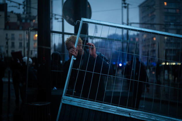 Demonstrators clash with police near Porte de Vincennes amid ongoing protests in Paris PARIS, FRANCE - OCTOBER 24: Demonstrators clash with police near Porte de vincennes during a demonstration amid ongoing social and political tensions in Paris, France, on October 24, 2026. Police use tear gas and high pressure water to disperse the crowd. Rachelle Papillon-Amblard Anadolu Paris France. Editorial use only. Please get in touch for any other usage.  Copyright: x2026xAnadoluxRachellexPapillon-Amblardx
