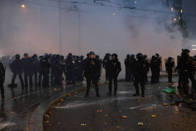 A demonstration against government policy wad held in Paris, France, on October 24, 2026. Protests follow last weekend s demonstrations, which were marked by violent clashes and widespread damage. (CTKxPhoto PavelxNemecek) CTKPhotoF202610240026101  CTKPhotoF202610240026101