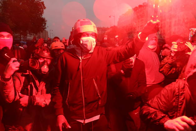 A demonstration against government policy wad held in Paris, France, on October 24, 2026. Protests follow last weekend s demonstrations, which were marked by violent clashes and widespread damage. (CTKxPhoto PavelxNemecek) CTKPhotoF202610240026401  CTKPhotoF202610240026401