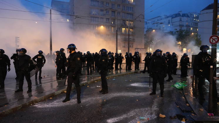 A demonstration against government policy wad held in Paris, France, on October 24, 2026. Protests follow last weekend s demonstrations, which were marked by violent clashes and widespread damage. (CTKxPhoto PavelxNemecek) CTKPhotoF202610240028201  CTKPhotoF202610240028201