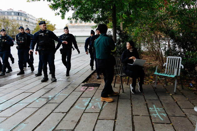 In Paris, the CGT put the number of demonstrators on the streets at 250,000, whilst the Ministry of the Interior put the figure at 110,000. Earlier, the Paris Police Prefecture had also estimated that there were 110,000 demonstrators in the capital. - 24 10 2026 - France Paris Paris -  JanxSchmidt-Whitley LexPictorium LePictorium_0344777