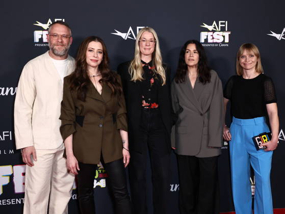 2026 AFI Fest - Special Screening Of Independent Film Company s Tangles Seth Rogen, Lauren Miller, Leah Nelson, Abbi Jacobson and Jennifer Ray at the 2026 AFI (American Film Institute) Fest Presented By Canva - Special Screening Of Independent Film Company s Tangles held at TCL Chinese 6 Theatres at Ovation Hollywood on October 24, 2026 in Hollywood, Los Angeles, California, United States. Hollywood California United States Copyright: xXavierxCollin ImagexPressxAgencyx