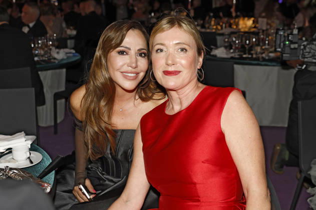 Simone Thomalla with a guest at the 31st Leipzig Opera Ball 2026 at the Leipzig Opera House, Leipzig, October 24, 2026 Foto:xR.xStoffelsx xFuturexImagex opernball2026_6124