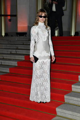 Lotte Bürgerlich and Charlotte Rezbach at the 2026 Leipzig Opera Ball at the Leipzig Opera on October 24, 2026