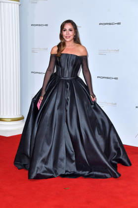 Simone Thomalla at the 2026 Leipzig Opera Ball at the Leipzig Opera on October 24, 2026