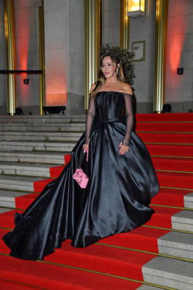 Simone Thomalla at the 2026 Leipzig Opera Ball at the Leipzig Opera on October 24, 2026