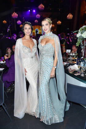 Natalia Yegorova and Verena Kerth at the 2026 Leipzig Opera Ball at the Leipzig Opera on October 24, 2026
