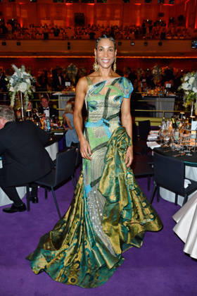 Annabelle Mandeng at the 2026 Leipzig Opera Ball at the Leipzig Opera on October 24, 2026