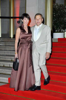 Richy Müller with his wife Christl Stumhofer at the 2026 Leipzig Opera Ball at the Leipzig Opera on October 24, 2026