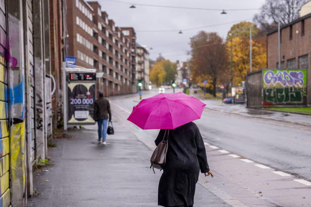 Boele Oslo 20261025: Stormy weather and heavy rain on Maridalsveien near Vulkan on Sunday morning. Photo by Javad Parsa, NTB, Oslo, Norway a5z0Qm14Yxk EDITORIAL USE ONLY Ref BNCa5z0Qm14Yxk jpg  Copyright: xJavadxParsax xNTBx