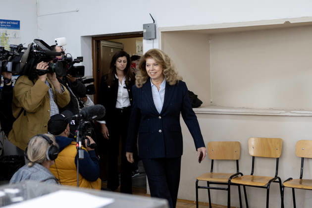 Bulgarian President Iotova casts ballot in presidential election SOFIA, BULGARIA - OCTOBER 25: Bulgarian President Iliana Iotova casts her ballot in the presidential election in Sofia, Bulgaria, on October 25, 2026. Hristo Vladev Anadolu Sofia Bulgaria. Editorial use only. Please get in touch for any other usage.  Copyright: x2026xAnadoluxHristoxVladevx