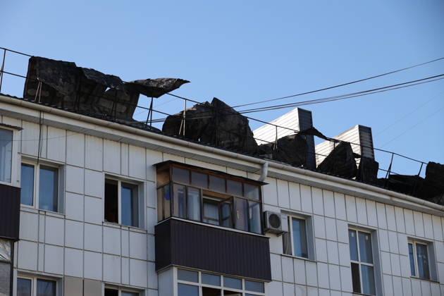 Russia, Ukraine report casualties in overnight strikes BELGOROD, RUSSIA - OCTOBER 25: Damage is seen following a Ukrainian drone attack in Belgorod, Russia, on October 25, 2026. Emergency teams inspect the affected area and assess the damage following the attack. Stringer Anadolu Belgorod Russia. Editorial use only. Please get in touch for any other usage.  Copyright: x2026xAnadoluxStringerx