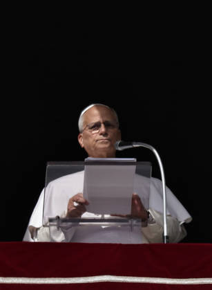 October 25, 2026. Vatican City - POPE LEO XIV delivers Angelus prayer in St. Peter s Square at the Vatican.. EvandroInetti_via ZUMA Wire Vatican City State - ZUMAi15_ 20261025_zaf_i15_008 Copyright: xEvandroxInettix