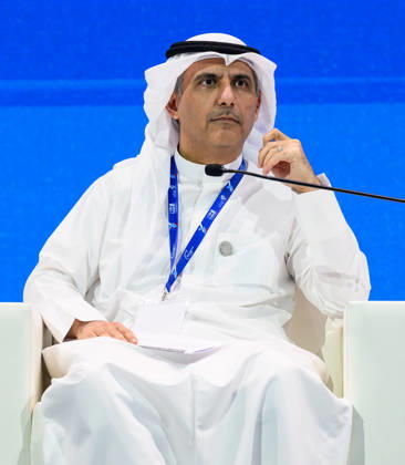 October 25, 2026, Doha, Qatar: Abdulaziz Nasser Abdulaziz Al-Marzouq, Minister for Economic Affairs and Investment, of Kuwait, speaks during a plenary session following the opening ceremony of the 9th World Investment Forum (WIF 2026). The three-day summit, organized by United Nations Conference on Trade and Development Doha Qatar  - ZUMAs197 20261025_aaa_s197_132 Copyright: xNoushadxVariyattiyakkalx
