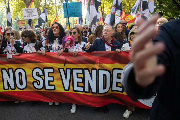 Mujeres Caballas organizes a rally in Madrid in support of Ceuta and demands a solution to the crisis within 30 days. The president of Ceuta, Juan Jesús Vivas, during a rally in support of the people of Ceuta on October 25, 2026, in Madrid, Spain. Women from Ceuta have organized this demonstration to demand solutions so that the autonomous city can return to the normalcy it enjoyed prior to July 30, when there was a massive influx of 80,000 people from Morocco. During the march, they demanded increased border security, the return of migrants, and reform of the Immigration Law. OCTOBER 25, 2026 Fernando Sá Spain Copyright: xFernandoxSanchezx 7869410