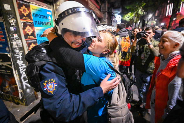 October 25, 2026, Belgrade, Belgrade, Serbia: Citywide euphoria breaks out in Belgrade as former president Aleksandar VuÄiÄ‡ admits defeat on the night of the Serbian elections on 25 October, 2026 Belgrade Serbia - ZUMAa256 20261025_zip_a256_035 Copyright: xDanielxAlfoldix