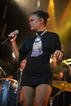 Yadira Ferrer performs in JAZZMADRID festival in Madrid, Spain - 25 Oct 2026 Jazz singer Yadira Ferrer performs during the JAZZMADRID festival concert at Conde Duque in Madrid, Spain Madrid Spain Copyright: xAtilanoxGarciax xSOPAxImagesx Atilano-Garcia-1461656
