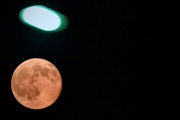 Full moon in Turkiye s Duzce DUZCE, TURKIYE - OCTOBER 26 : Full moon is seen during the evening hours in Duzce, Turkiye on October 26, 2026. Omer Urer Anadolu Duzce Turkey. Editorial use only. Please get in touch for any other usage.  Copyright: x2026xAnadoluxOmerxUrerx