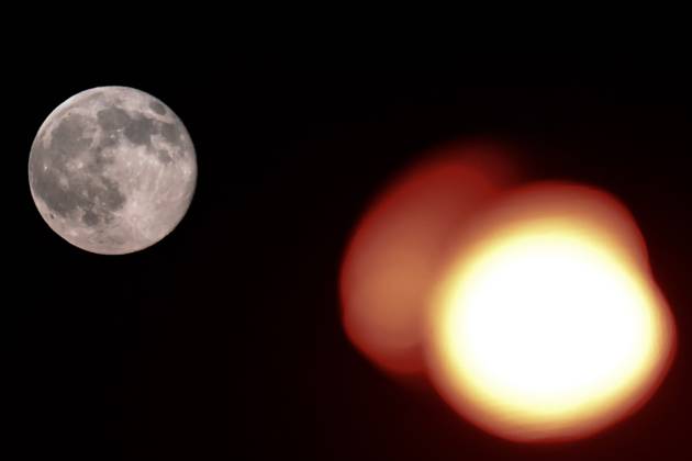 Full moon in Turkiye s Duzce DUZCE, TURKIYE - OCTOBER 26 : Full moon is seen during the evening hours in Duzce, Turkiye on October 26, 2026. Omer Urer Anadolu Duzce Turkey. Editorial use only. Please get in touch for any other usage.  Copyright: x2026xAnadoluxOmerxUrerx