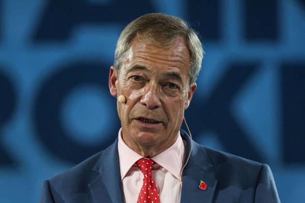 Reform UK leader Nigel Farage unveils party s economic rescue plan in London LONDON, UNITED KINGDOM - OCTOBER 26: Leader of Reform UK Nigel Farage unveils his party s economic rescue plan during a press conference held ahead of the government s budget announcement, at The Lindley Hall in London, United Kingdom on October 26, 2026. Zeynep Demir Anadolu London United Kingdom. Editorial use only. Please get in touch for any other usage.  Copyright: x2026xAnadoluxZeynepxDemirx