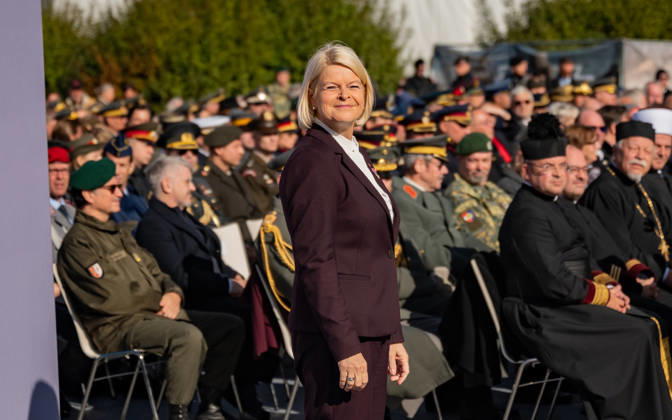 October 26, 2026 Official celebrations for Austria’s National Day 2026 Oath-taking ceremony during the official celebrations for National Day 2026 at Heldenplatz in Vienna, Austria. The photo shows ÖVP Federal Minister of Defense Klaudia Tanner in Vienna at Heldenplatz, Vienna, Austria