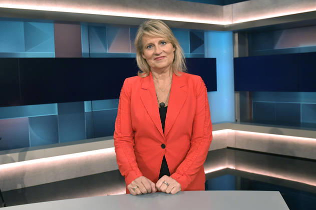 Katarina Schickling on the ARD talk show *Hart aber fair* at the Adlershof Studio in Berlin, October 26, 2026 Foto:xM.xBehrensx xFuturexImagex hart_fair2610_6027