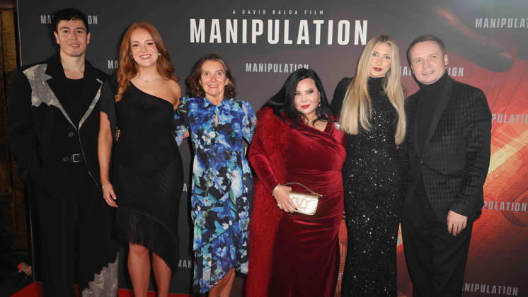 26 10 26 Manipulation UK Premiere - Arrivals 26 10 26 Manipulation UK Premiere - Arrivals (L-R) A guest, Harley Bird, Denice Parkinson, Rebecca Rio Frio, Sophie Nicole and Alexei Bev attend the Manipulation UK Premiere at Curzon Mayfair on October 26, 2026 in London, England., Credit:Roger Alarcon Avalon United Kingdom, London  Copyright: xRogerxAlarconx xAvalonx 1146991550