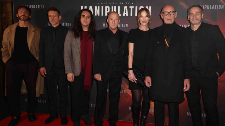 26 10 26 Manipulation UK Premiere - Arrivals 26 10 26 Manipulation UK Premiere - Arrivals (L-R) Arnaud Binard, Pawel Lawrynowicz, David Balda, Heino Ferch, Pavlina Nemcová, James Faulkner and Pawel Delag attend the Manipulation UK Premiere at Curzon Mayfair on October 26, 2026 in London, England., Credit:Roger Alarcon Avalon United Kingdom, London  Copyright: xRogerxAlarconx xAvalonx 1146991593