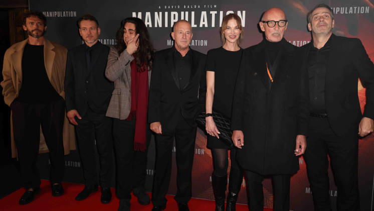 26 10 26 Manipulation UK Premiere - Arrivals 26 10 26 Manipulation UK Premiere - Arrivals (L-R) Arnaud Binard, Pawel Lawrynowicz, David Balda, Heino Ferch, Pavlina Nemcová, James Faulkner and Pawel Delag attend the Manipulation UK Premiere at Curzon Mayfair on October 26, 2026 in London, England., Credit:Roger Alarcon Avalon United Kingdom, London  Copyright: xRogerxAlarconx xAvalonx 1146991594