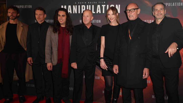 26 10 26 Manipulation UK Premiere - Arrivals 26 10 26 Manipulation UK Premiere - Arrivals (L-R) Arnaud Binard, Pawel Lawrynowicz, David Balda, Heino Ferch, Pavlina Nemcová, James Faulkner and Pawel Delag attend the Manipulation UK Premiere at Curzon Mayfair on October 26, 2026 in London, England., Credit:Roger Alarcon Avalon United Kingdom, London  Copyright: xRogerxAlarconx xAvalonx 1146991729