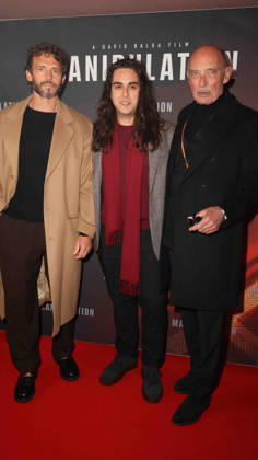26 10 26 Manipulation UK Premiere - Arrivals 26 10 26 Manipulation UK Premiere - Arrivals (L-R) Arnaud Binard, David Balda and James Faulkner attend the Manipulation UK Premiere at Curzon Mayfair on October 26, 2026 in London, England., Credit:Roger Alarcon Avalon United Kingdom, London  Copyright: xRogerxAlarconx xAvalonx 1146991748