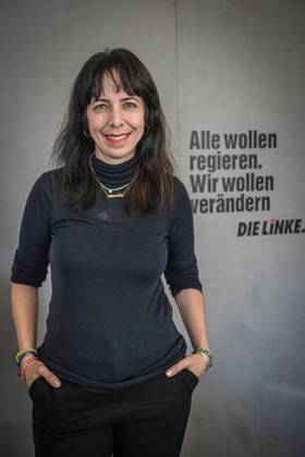 Elif Eralp, The Left ** FOR EDITORIAL USE ONLY ** EDITORIAL USE ONLY ** p Leading candidate Elif Eralp, The Left, photographed on October 26, 2026, in Berlin, Berlin, Berlin, Berlin. Copyright MaurizioxGambarini Copyright: MaurizioxGambarini doc887p4xwvaurd27rsry3 ,EDITORIAL USE ONLY Copyright: MaurizioxGambarini