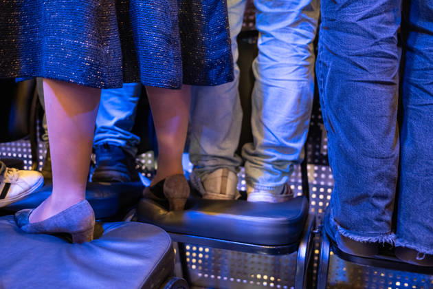 Israel, Jerusalem, October 27–28, 2026: Scenes from the election party of the Likud Party led by incumbent Prime Minister Benjamin Netanyahu. There was a long wait for Bibi to appear; he didn’t take the stage until around 3:15 a.m.