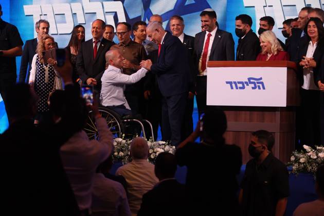 October 28, 2026, West Jerusalem, Israel: WEST JERUSALEM, OCTOBER 28, 2026: Israeli Prime Minister and Likud party leader Benjamin Netanyahu addresses supporters at the party™s election headquarters in West Jerusalem following the release of exit polls and preliminary results from Israel™s parliamentary elections held on October 27. West Jerusalem Israel - ZUMAq101 20261028_zna_q101_010 Copyright: xSaeedxQaqx