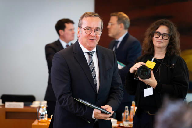 Cabinet meeting, Federal Government, Kickoff, Cabinet meeting, Federal Government, Boris Pistorius, Federal Minister of Defense, Berlin, Berlin, GER
