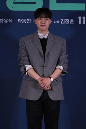 Seoul press screening for the movie Final Interview South Korean actor Kang You-seok poses for photos during a press preview for the movie Final Interview in Seoul, South Korea, on October 28, 2026. Seoul South Korea  Copyright: xMatrixxImagesx xJungxUi-Chelx